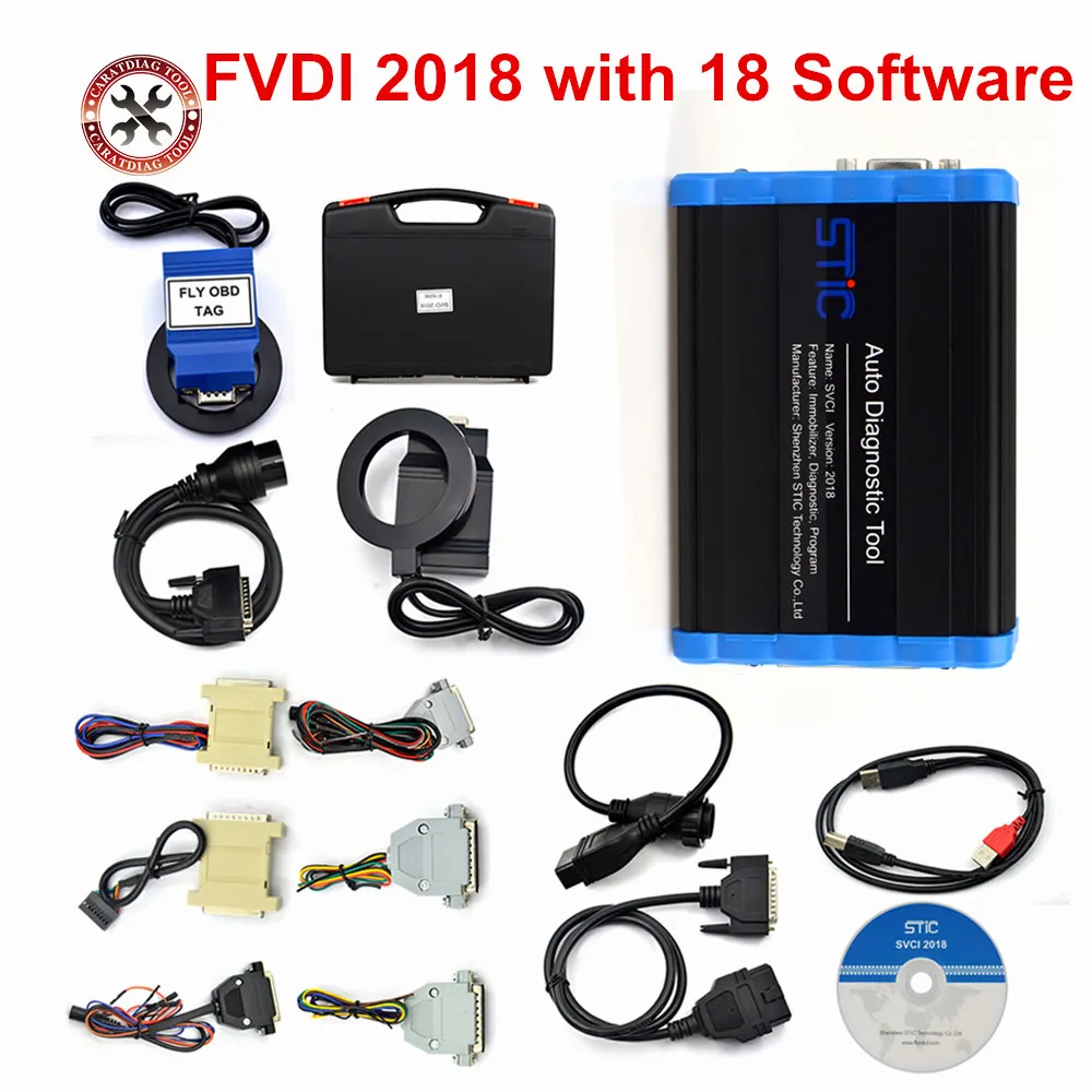 

Newest FVDI V2018 Original FLY FVDI ABRITES Commander FVDI Full Version (18 Software) 2018 FVDI Key Learning/Mileage correction