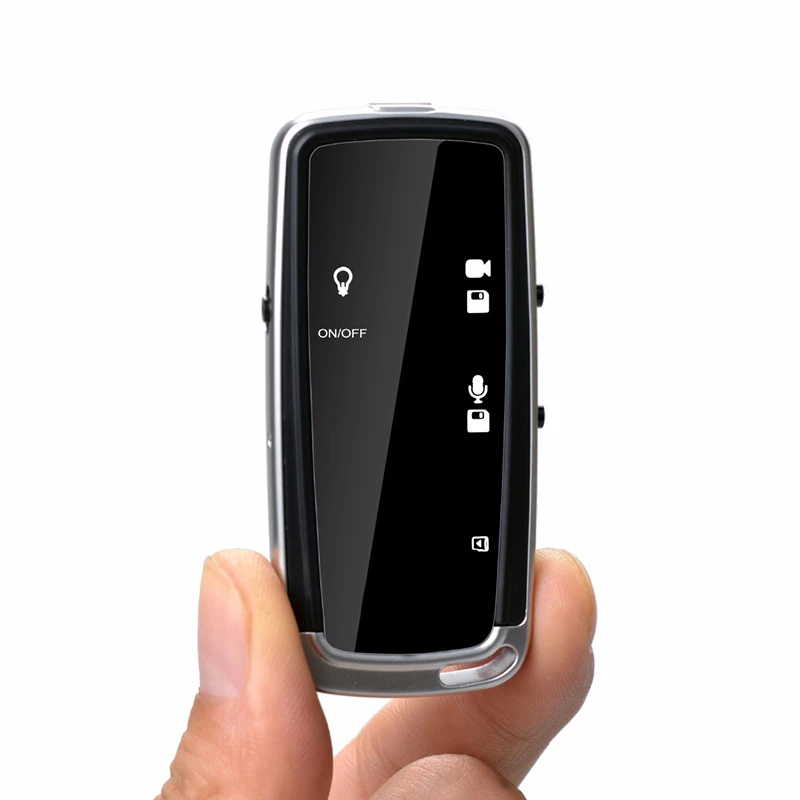 Mini Camera Professional HD Digital Camcorders Micro Car Key Cameras Security Voice Video Recorder Support TF card 64GB | Безопасность и