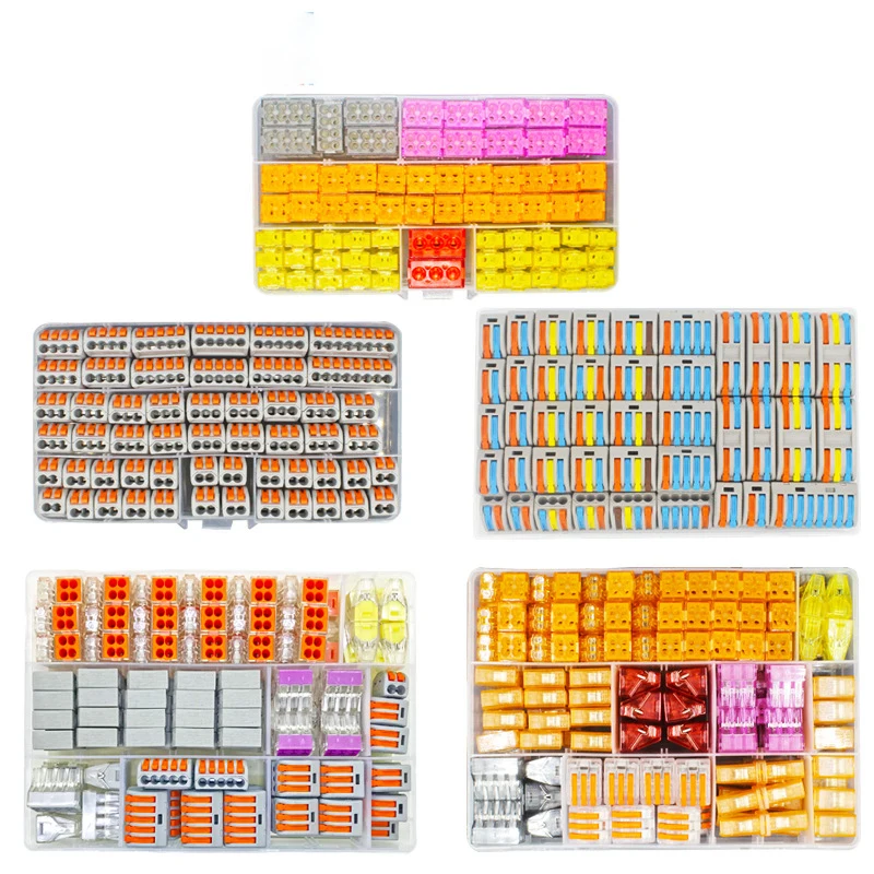 

Wire Connector PCT Quick Connection Terminal Universal Connection Terminal Soft And Hard Wire General Household Box Installation