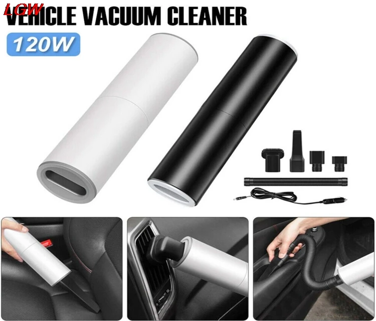 

Car Vacuum Cleaner Mini Handheld Auto Vacuum Cleaner Powerful Suction For Home & Car & Office Portable Handheld Vacuum Cleaner