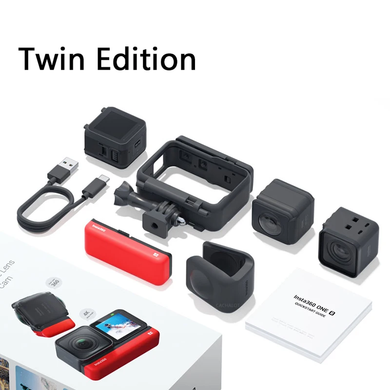 Модульная Экшн-камера Insta360 ONE R Twin Edition 360 5 3 K 7 4K | Электроника