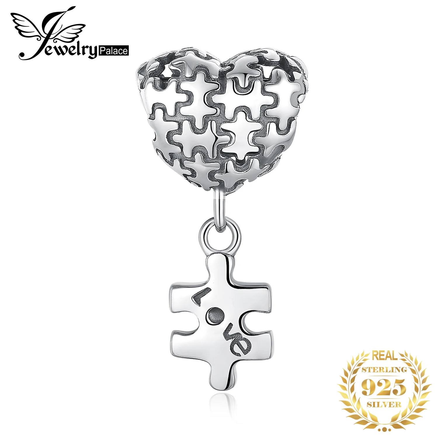 JewelryPalace пазл серебряные бусины 925 пробы Подвески Серебро оригинал для браслета