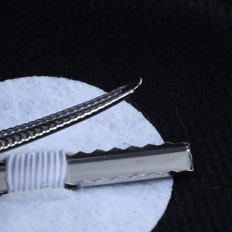 Женские вуалетки шляпа Pillbox шляпа Коктейльные Вечерние шляпы с точками вуаль бант заколка для волос черный