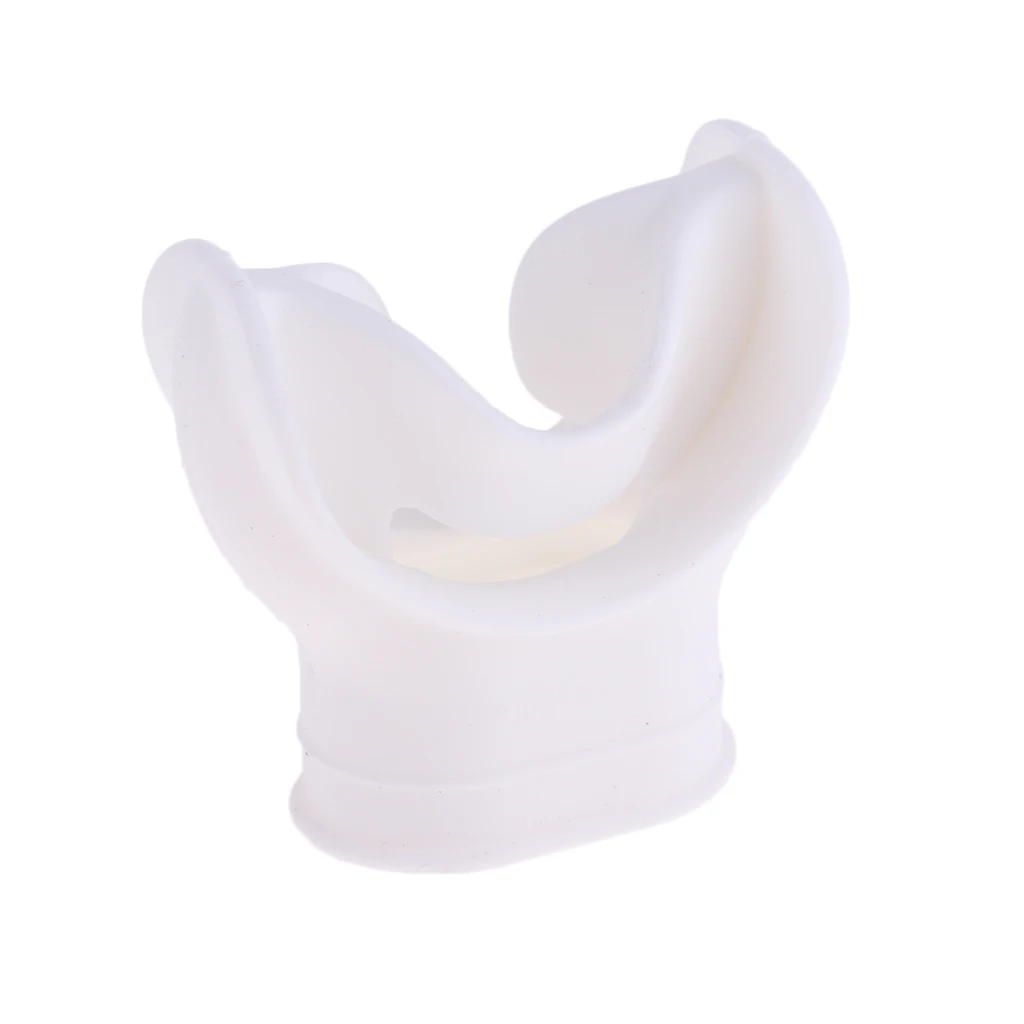 Регулятор для дайвинга Осьминог мундштук 5,1x5 см пищевой силиконовый для подводного плавания с рисунком губ трубка рот штук - Цвет: White