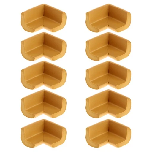 Wooden 10 шт. Детская безопасность стол край, угол, Подушка Мягкий Бампер протектор - Цвет: Wooden