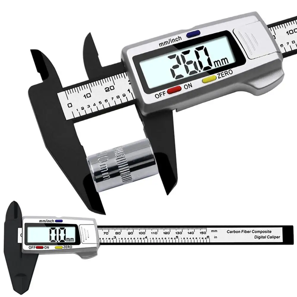 Измерительный инструмент из нержавеющей стали цифровой суппорт " 150 мм messchieber Paquimetro измерительный инструмент штангенциркуль