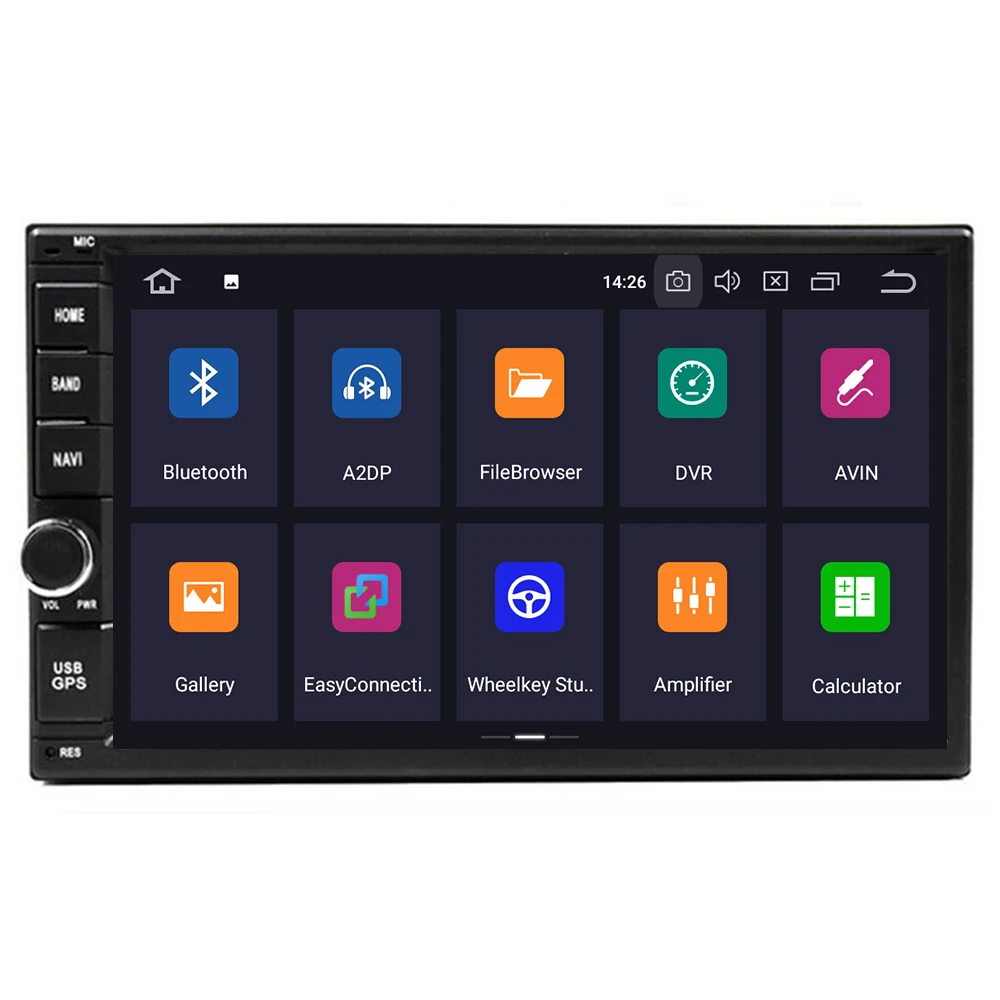 Top 7"2Din Android 9.0 4+64G 8 CORE Car Multimedia Player For Nissan For Hyundai For Kia GPS Navigation Radio Stereo Video (No DVD) 1 Top 7"2Din Android 9.0 4+64G 8 CORE Car Multimedia Player For Nissan For Hyundai For Kia GPS Navigation Radio Stereo Video (No DVD) 1