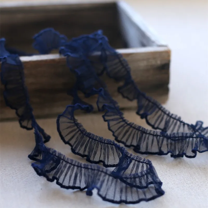 Mesh Ruffled Organza Lace 6