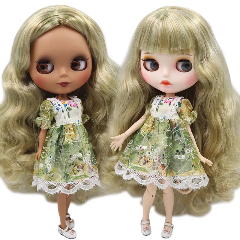 ICY Nude Factory Blyth кукла серии No. BL9400/400 зеленый микс каштановые волосы 1/6 шарнирное тело Neo 1/6 BJD, licca, jerryberry
