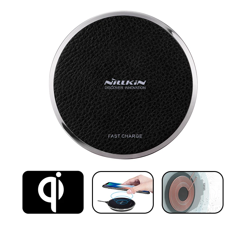 NILLKIN Magic qi Беспроводная для samsung s9 s8 s8 plus note 8 для iPhone XS/XS Max/X 8 8 Plus qi Беспроводная зарядка