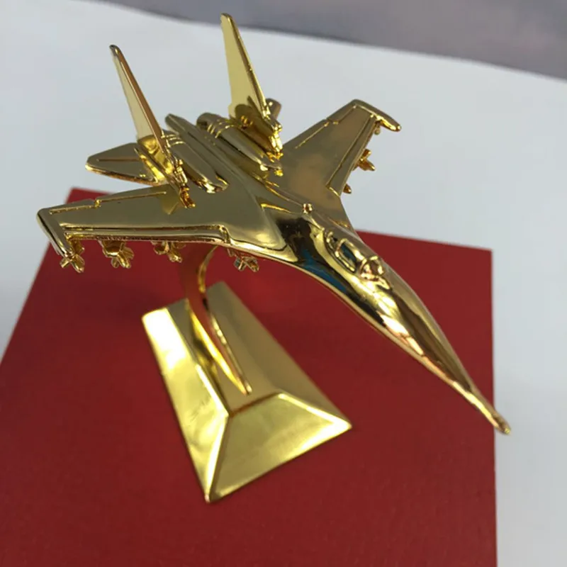 Vehicle Toy Alloy Aircraft Model Gold Airplane Chinese Fighter Limited Collection Refined Tabletop Decoration Gift for BoyFriend david beckham collection refined woods 100