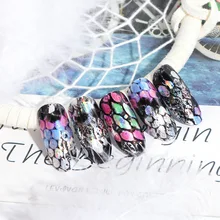 Поперечная граница для фабрики прямой разъем маникюрные наклейки 16-Европа и Америка Популярный Маникюр змеиная Звезда стикер для ногтей