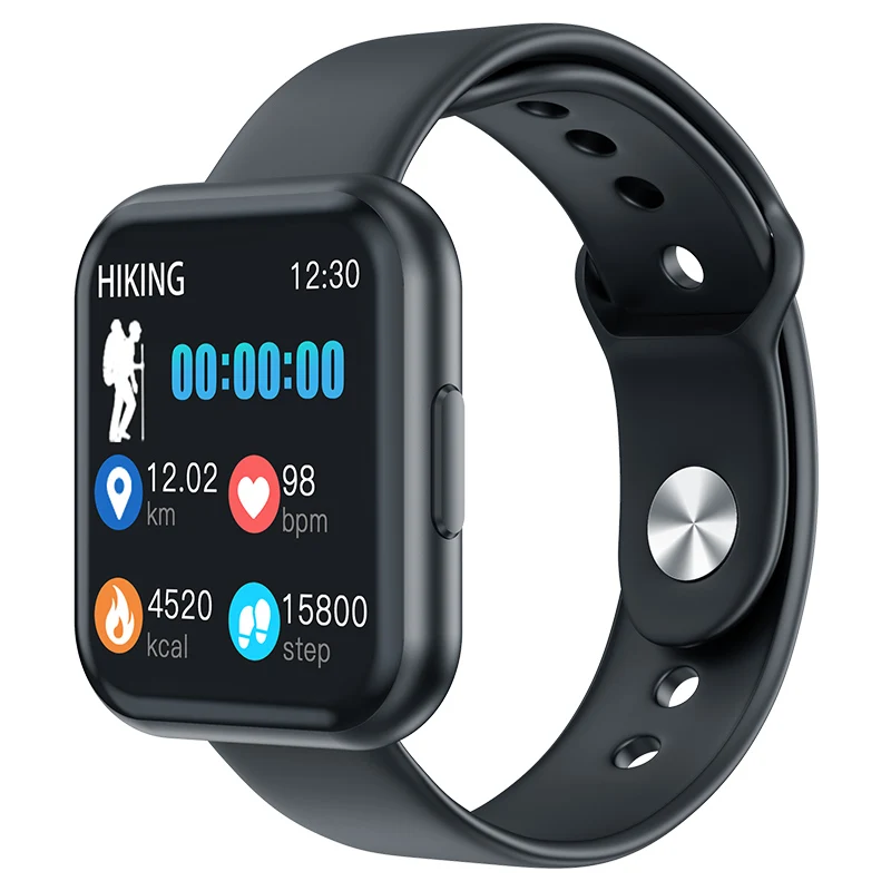 MKS Smartwatch IP67 водонепроницаемые носимые устройства Bluetooth Шагомер монитор сердечного ритма цветной дисплей умные часы для Android/IOS