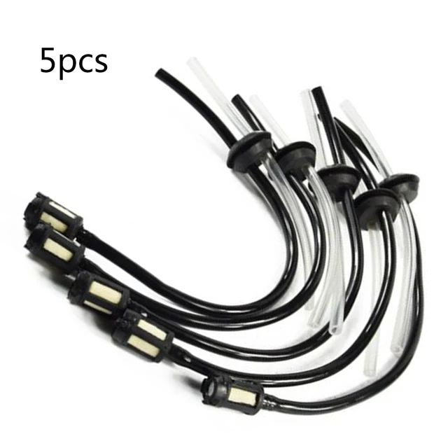 5Db Strimmer Trimmer Üzemanyag -Benzintartály Szűrőkészlet Kefe Vágó Tömlőcső -Szűrő Fűnyíró