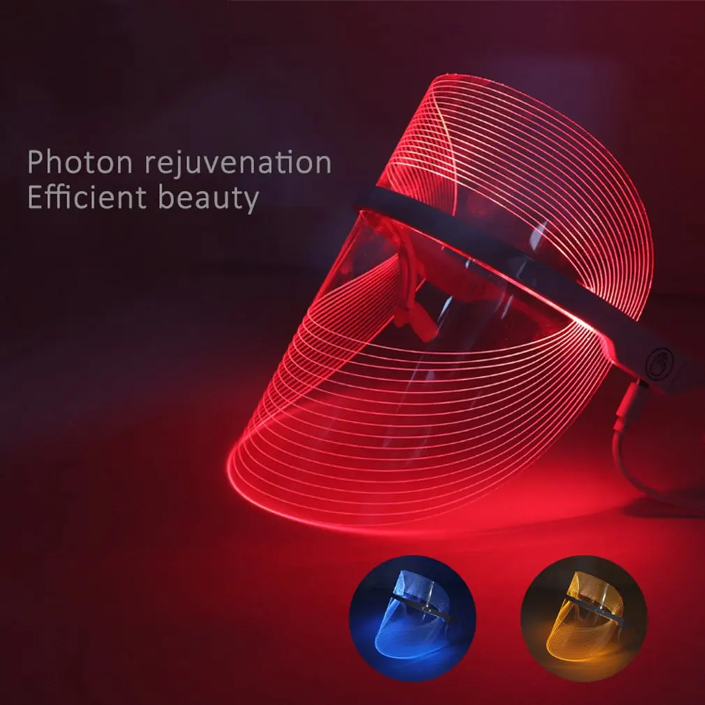 Светодиодный фотонный прибор для омоложения кожи, спектрометр, маска для красоты, электронный инструмент для красоты, цветное оборудование для красоты