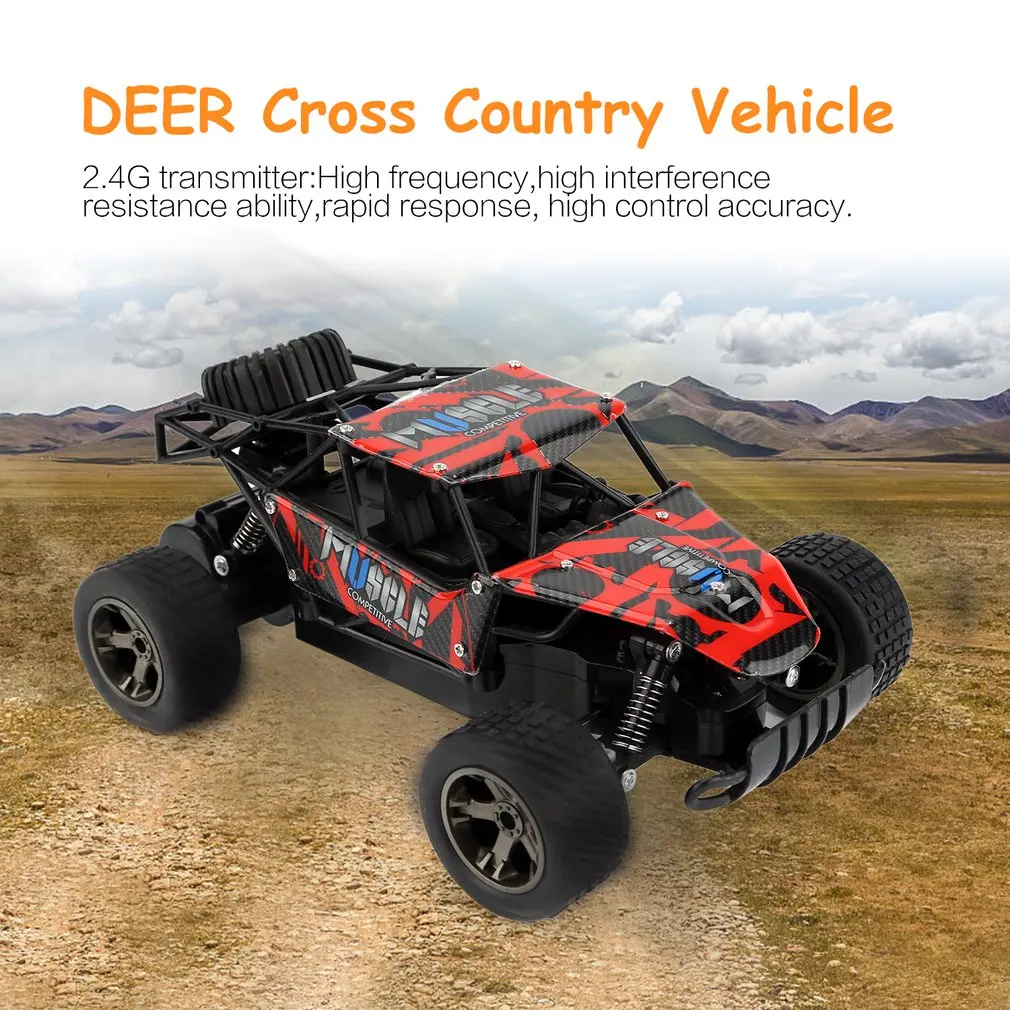 Олень человек LR-C006 1:18 2,4 GHz игрушечные машинки RC пульт дистанционного управления скалолазание автомобиль внедорожник 500mAh 20 км/ч