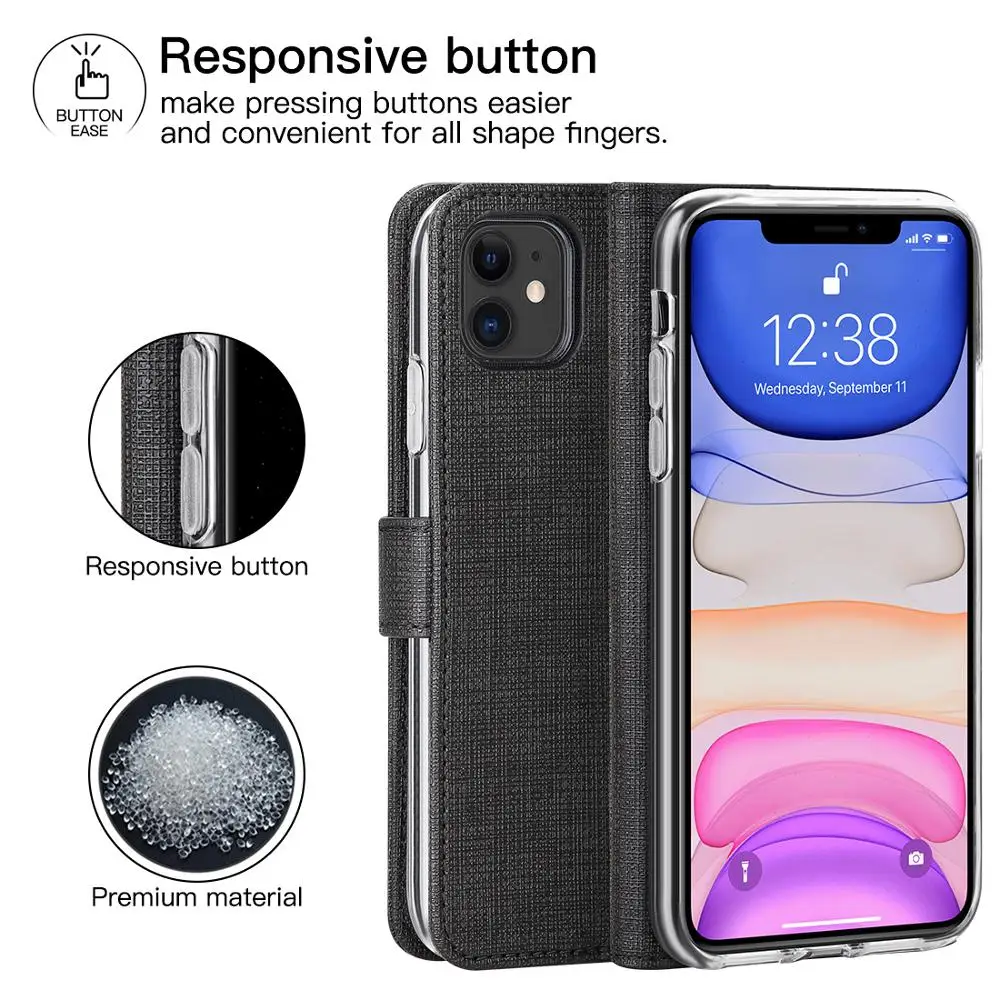 Старинная ткань, откидная крышка для iPhone 11, чехол-книжка, чехол-бумажник с подставкой для карт, магнитная Обложка для iPhone 11 6,1 дюйма