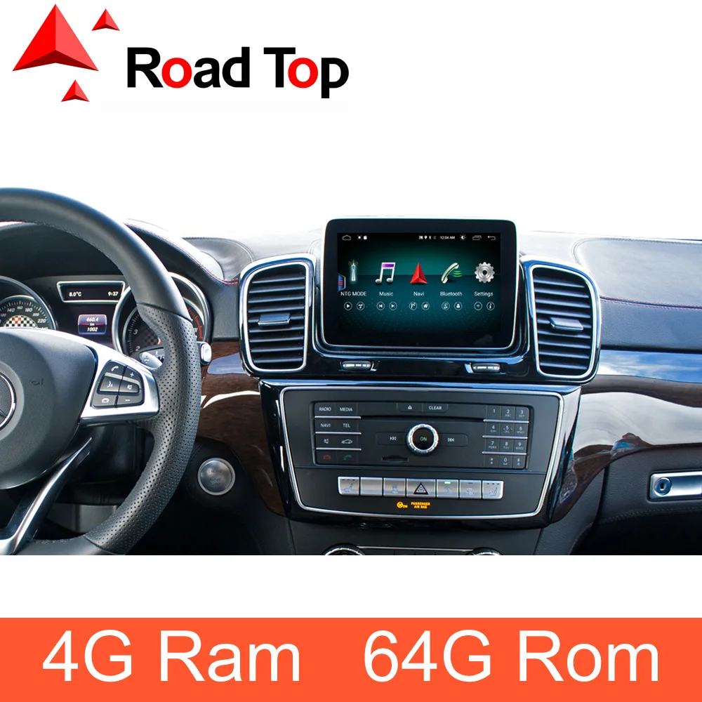 Новый UI 4G Ram 8 4 дюймовый Android экран с gps навигация радио стерео Bluetooth для Benz GLE GLS 2016