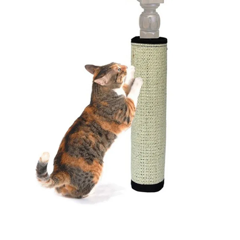 Cat Tree Cat Climbing Frame Pet Cat Scratch Sisal Mat DIY Cats Scratching Post Toys Sofa Claw Protector For Furniture Leg Guard