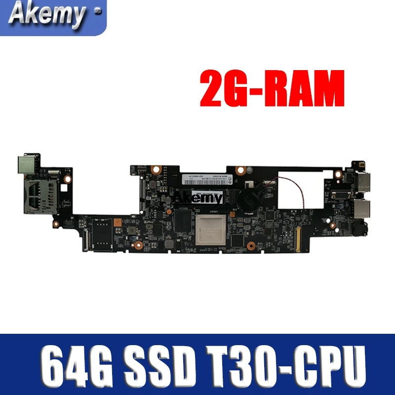 Оригинальная материнская плата для ноутбука For Lenovo Yoga 11 с ЦП T30 2G ram 64G SSD FRU 90002143