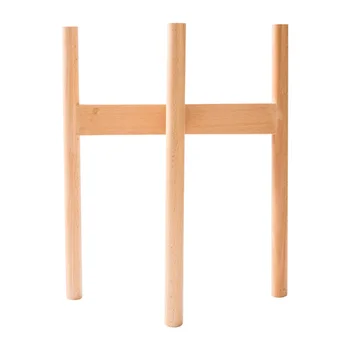 

Sturdy Flower Stand Creative Simple Wooden Modern Solid Wood Balcony Indoor Living Room Green Bonsai Frame Flower Pot Rack for H