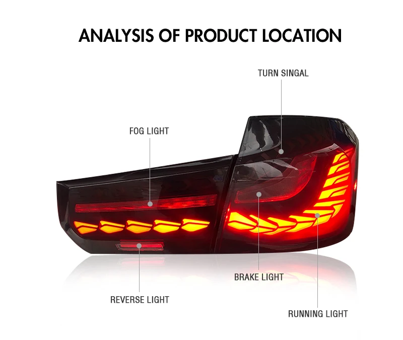 Oled Tail Lights For Bmw F30 2013-2018 F35 F80 Tt-abc Led Drl Car ...