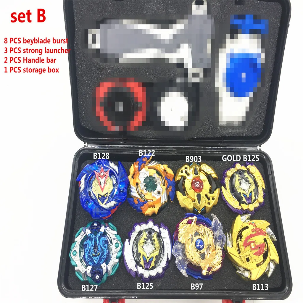 Burst Spinner в коробке с измерительной лентой передатчик коробка для хранения B127 B128 B122 B113 B125