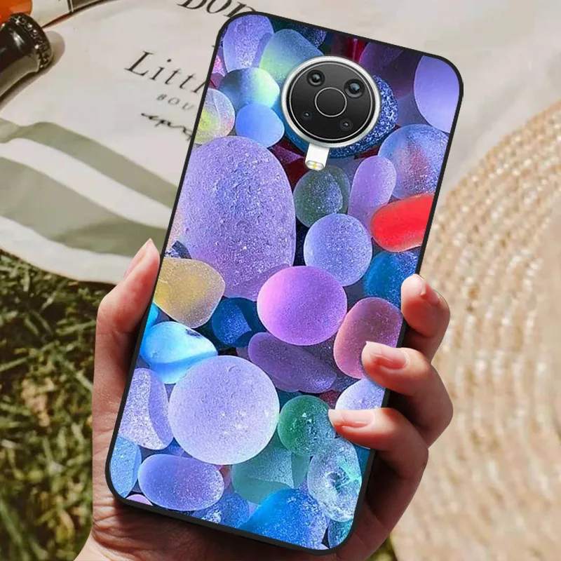 Cat and Wolf Painted Soft Silicone Phone Case - Artistic Back Cover Design