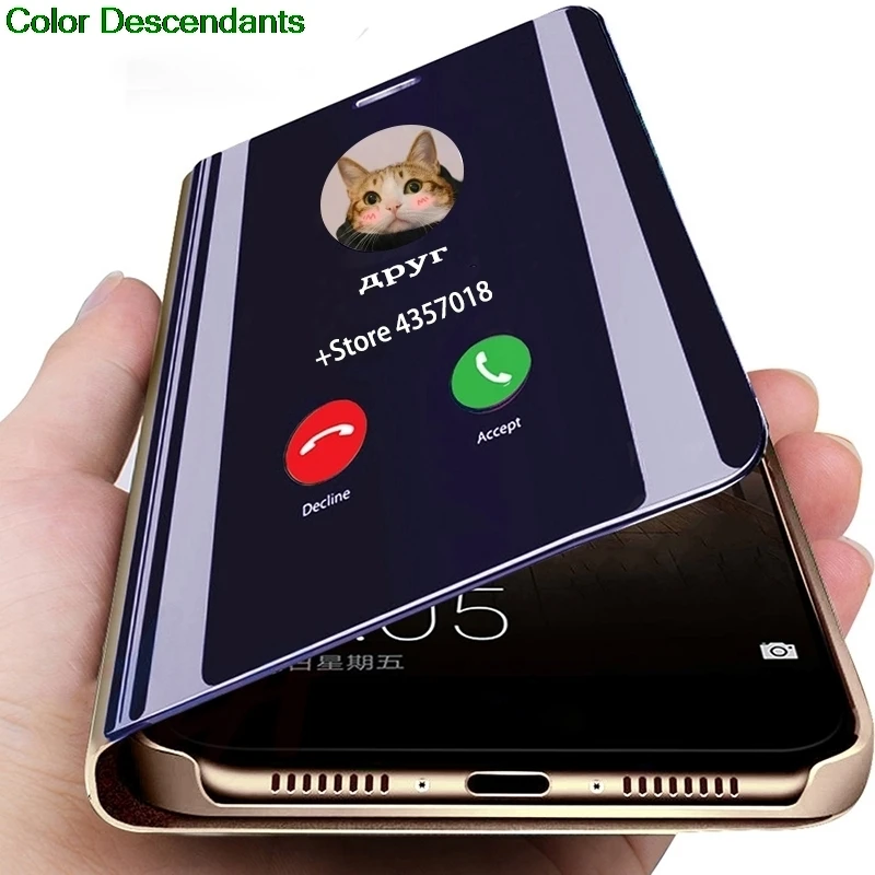 Роскошная плакированная умный зеркальный чехол для samsung Galaxy J7 2016 J76 J710 J710F J710H