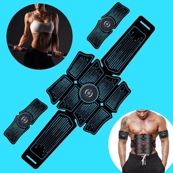 

EMS Equipment Training Gear Muscles Electrostimulator Toner Gym Abdominal Muscle Stimulator Trainer Abs Fitness Exercise At Home
