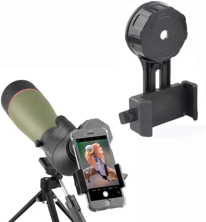 Spotting-Soporte adaptador Универсальный para telefono móvil para prismapitcos Монокулярные, совместимый с las todas las marcas de
