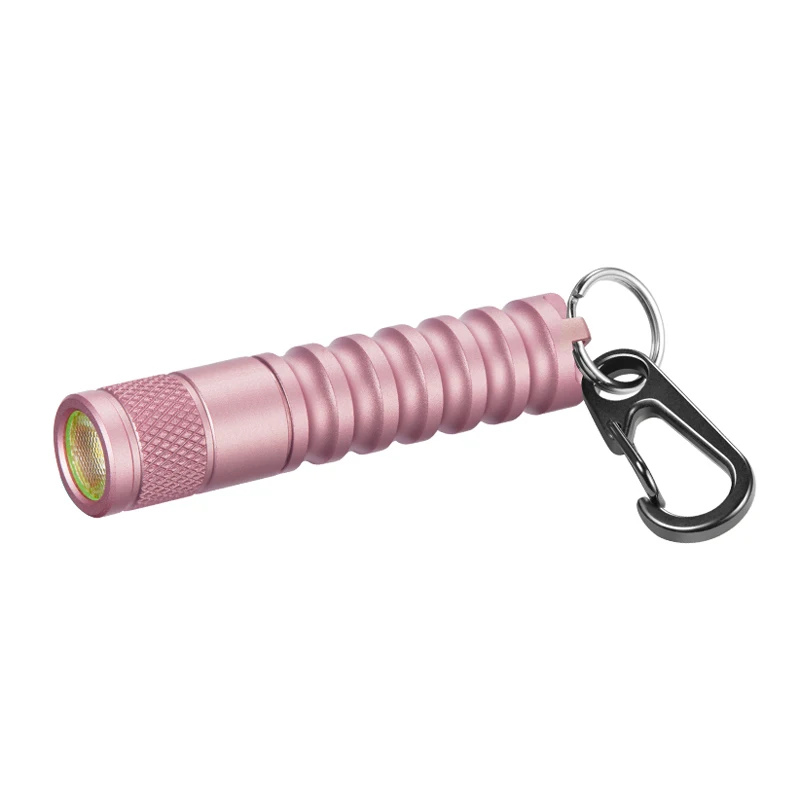 Pink Lumintop EDC01 XP-G3(R5) 120LM 3 режима мини фонарик цепочка для ключей свет Водонепроницаемый Открытый Туризм портативный карманный светодиодный фонарик - Испускаемый цвет: Pink