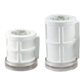 

3D Cylindrical Flower Plastic Candle Mold Wax Soap Making DIY Craft Decorating