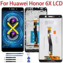 Ensemble écran tactile LCD de remplacement, AAA +, pour Huawei Honor 6X BLN L24 AL10 L21 L22 GR5 2017=