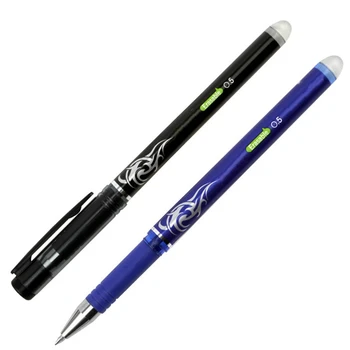 

1Pc Erasable Gel Pen Refills Is Blue And Black Ink A Magical Writing Neutral Pen For School Office Creative Gift Stationery Pens