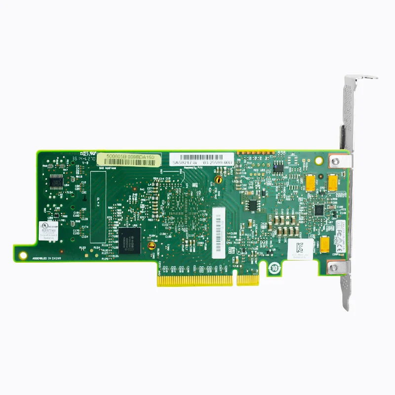 Карта контроллера LSI SAS 9217 8i 8 портовая HBA jino SFF8087 Mini HD 6 ГБ PCI E 3 0 X8|Платы расширения| |