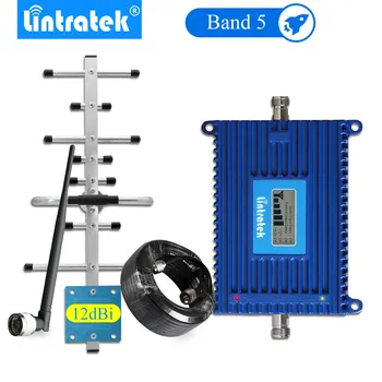 

Lintratek 70dB 3g repetoidor 850MHz ALC Band 5 UMTS 850mhz GSM signal amplificador repetidor de sinal 3g antenna kit