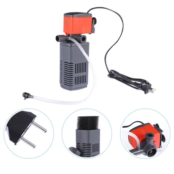 

1 PC Silent Multifunction Suction Cup Durable Filter Pump Aerator for Aquarium Fish Tank