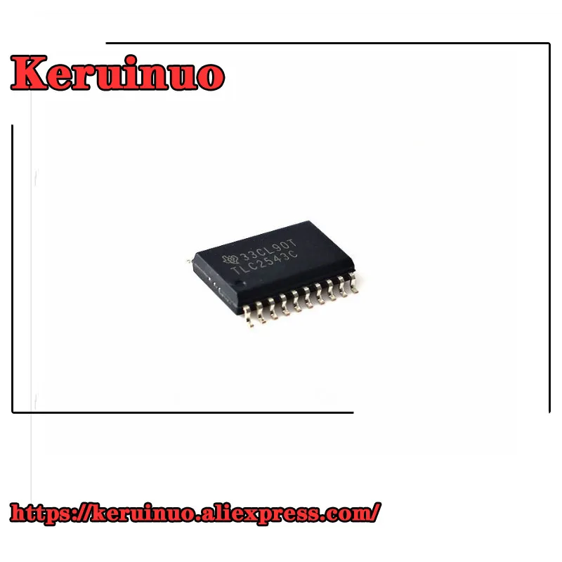 2 шт./лот TLC2543CDW TLC2543C TLC2543 SOP20 аналого-цифровой преобразователь SMD IC | Электроника