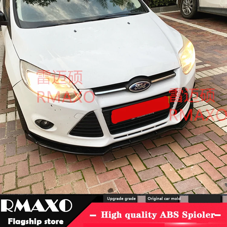 Для FORD Focus тела комплект спойлер 2012-2014 для 3 шт. ABS задняя губа задний переднего