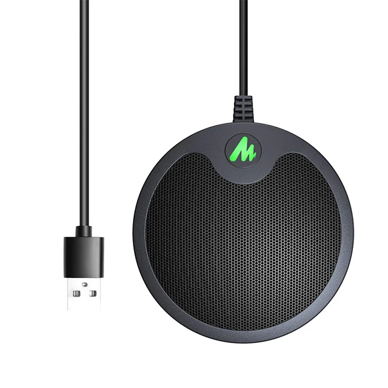 BM10 USB Conference Boundary Microphone Omnidirectional Condenser Microfono Plug &amp Play PC Mic for Gaming Youtube Metting | Электроника