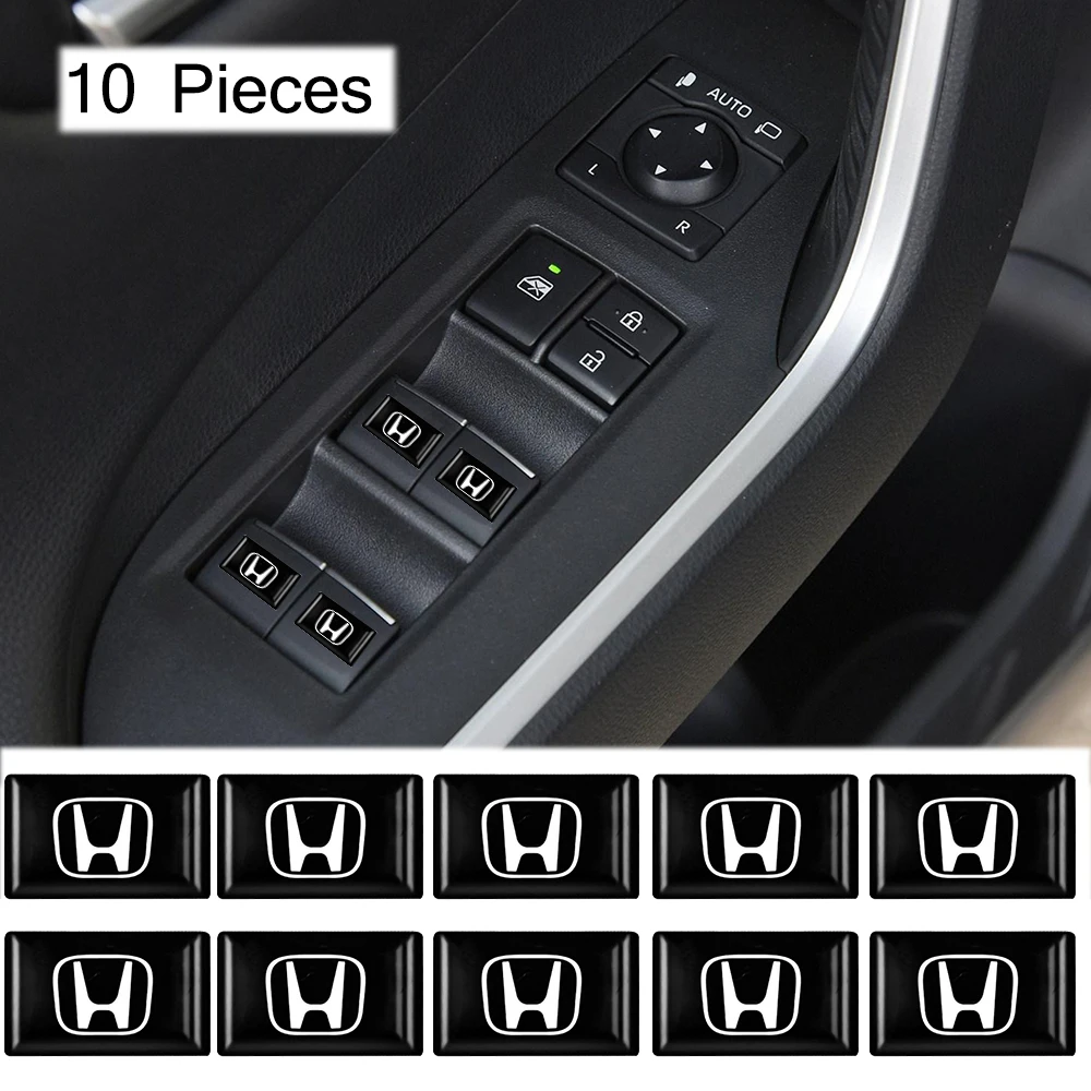 Эпоксидная 3d-наклейка на рулевое колесо для Honda Civic Accord Fit Crv Hrv Jazz City | Автомобили и