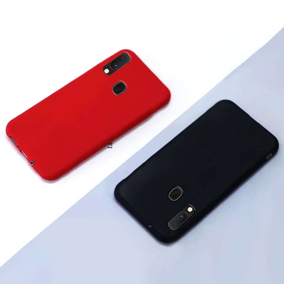 Задняя крышка для Samsung Galaxy A20e A 20 E чехол 5 8 дюйма силиконовый мягкий из ТПУ A202 A202F e