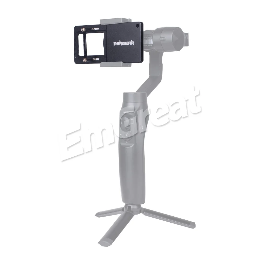 Pergear Ручной штатив для GoPro Hero 7 6 5 4 3 + Yi 4k камера DJI Osmo Feiyu Zhiyun Smooth 4|plate adapter|mount adapter for