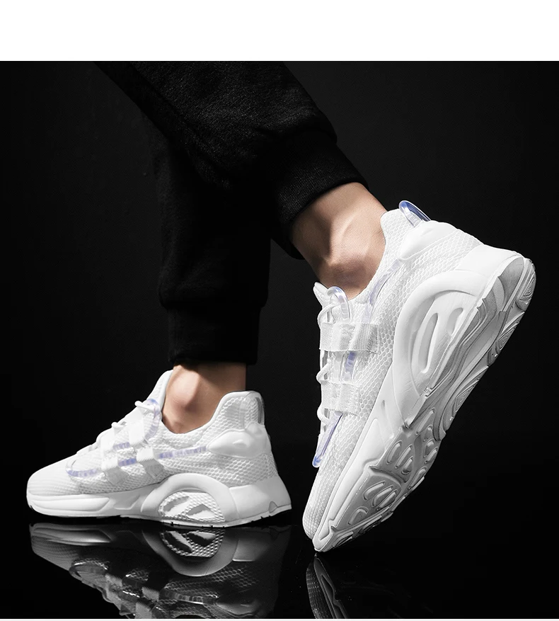 Comfortable for Men Air Solf Mesh Man Sneakers Walking High Quality Outdoor Lace-Up Mesh(Air mesh) FREE FLEXIBLE Shoes