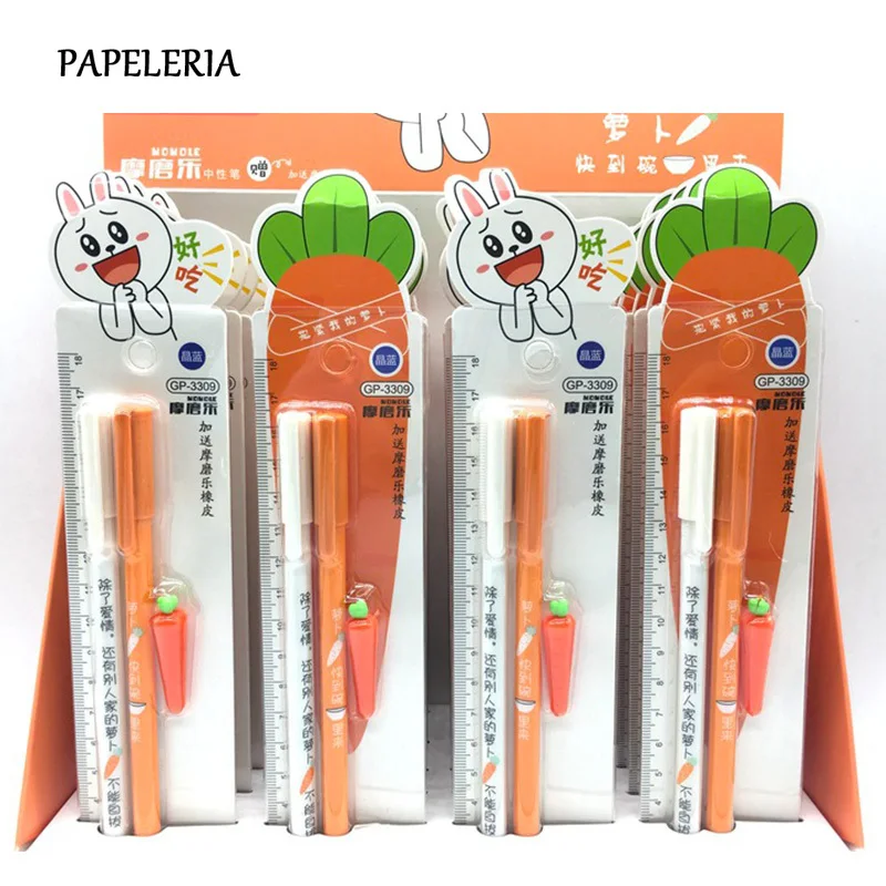 Cute Blue Erasable Pen Refill Neutral Pen Stationery Korean