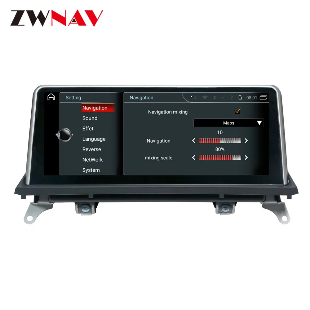 Excellent 10.25" DSP Android 9 display For BMW X1 F52 2018 2019 EVO car GPS Navigation headunit dash multimedia player Android AUTO stereo 5