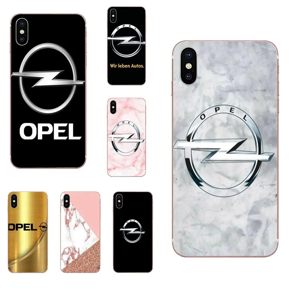 TPU Mobile For Galaxy J1 J2 J3 J330 J4 J5 J6 J7 J730 J8 2015 2016 2017 2018 mini Pro Car Opel Astra Logo Marble Print | Мобильные