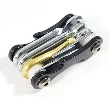 

TOOKE Scuba Toolpack Diving Multi Tool Mini Folding 8 in 1 Dive Wrenches Tool Kit Including O-Ring Pick Valve Nut Screwdriver 1/