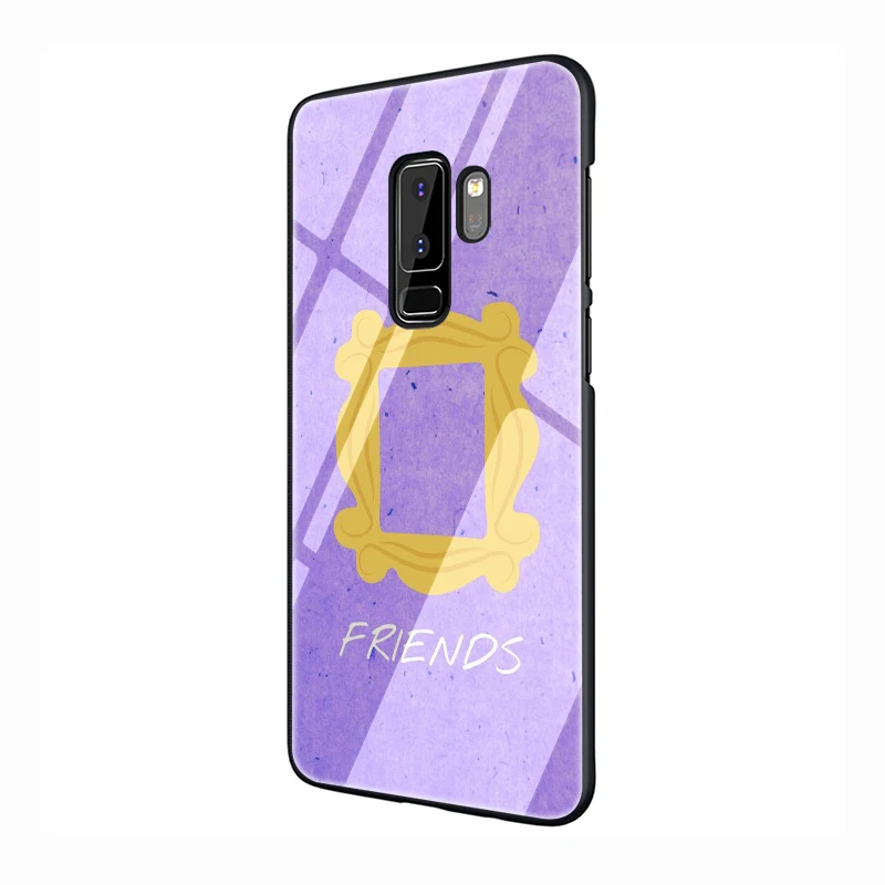 EWAU ДРУЗЬЯ Сезон ТВ чехол из закаленного стекла для телефона для samsung S7 S8 S9 S10 Note 8, 9, 10, плюс A10 20 30 40 50 60 70 - Цвет: G1